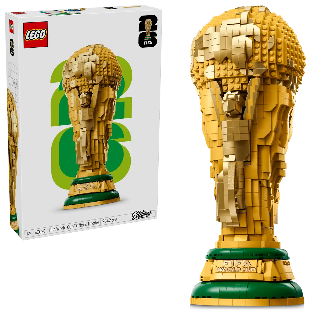 Trofeo FIFA World Cup LEGO® Editions 43020: la Coppa del Mondo in Mattoncini!