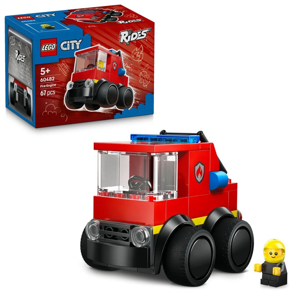 LEGO City Rides 60482 Fire Truck - Camion dei pompieri