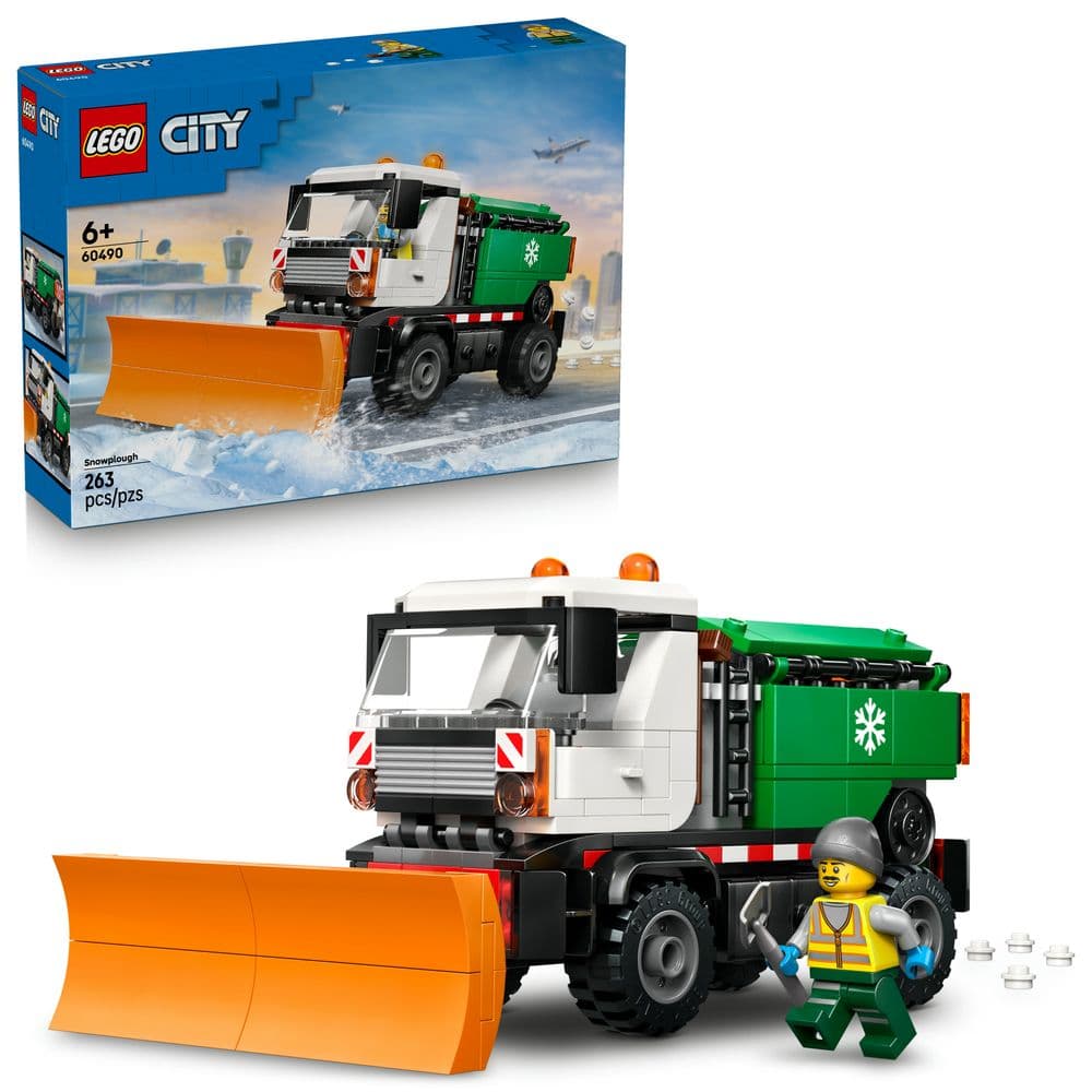 LEGO City 60490 Snowplow - Spazzaneve