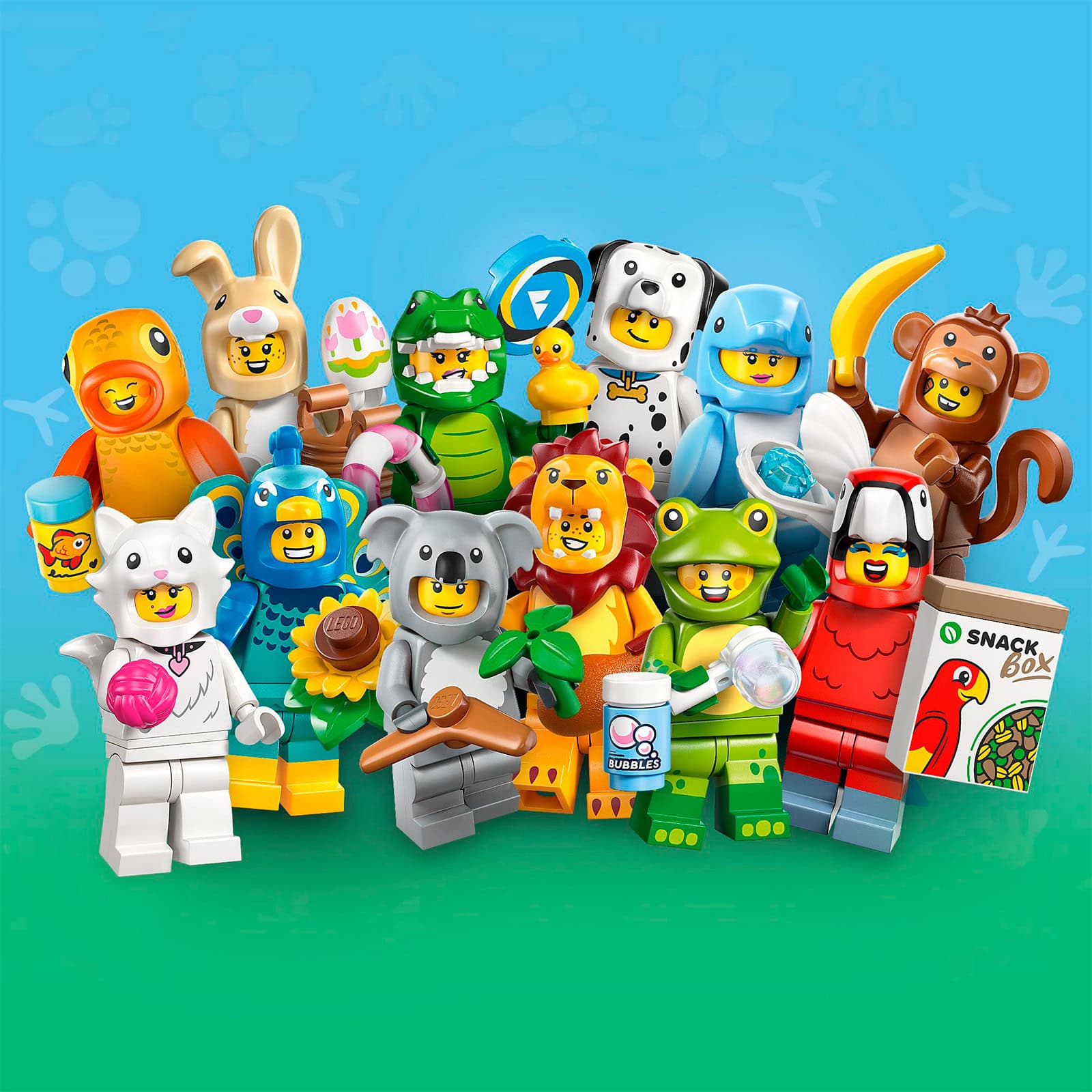 LEGO® Minifigures Serie 28: 12 Costumi Animali da Collezionare!