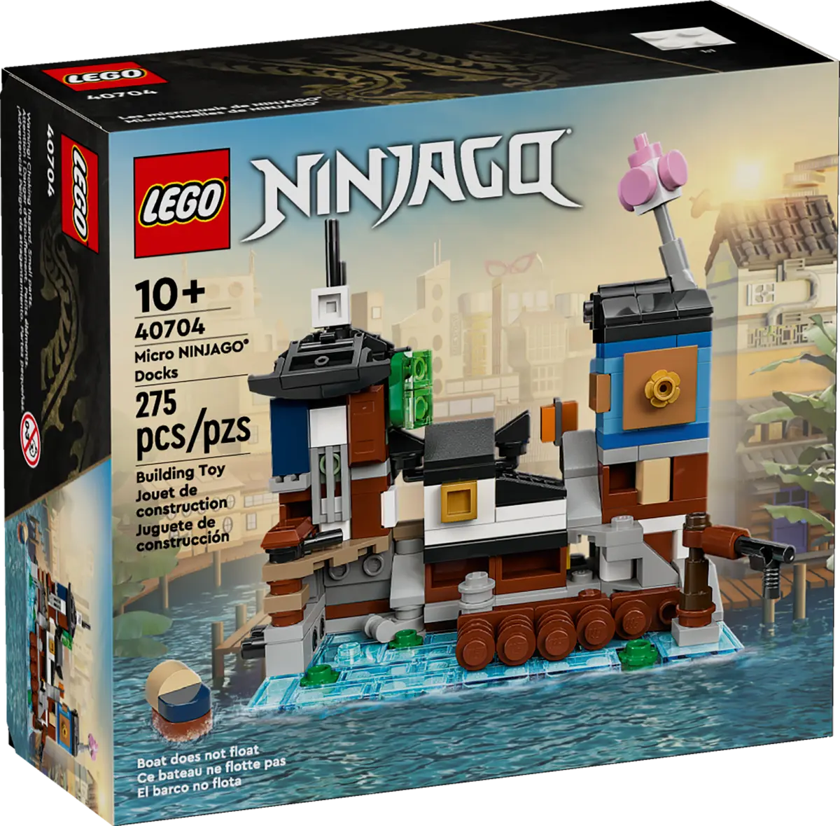 LEGO® NINJAGO 40704 Micro Ninjago City Docks: Come Ottenerlo con il Programma Insiders