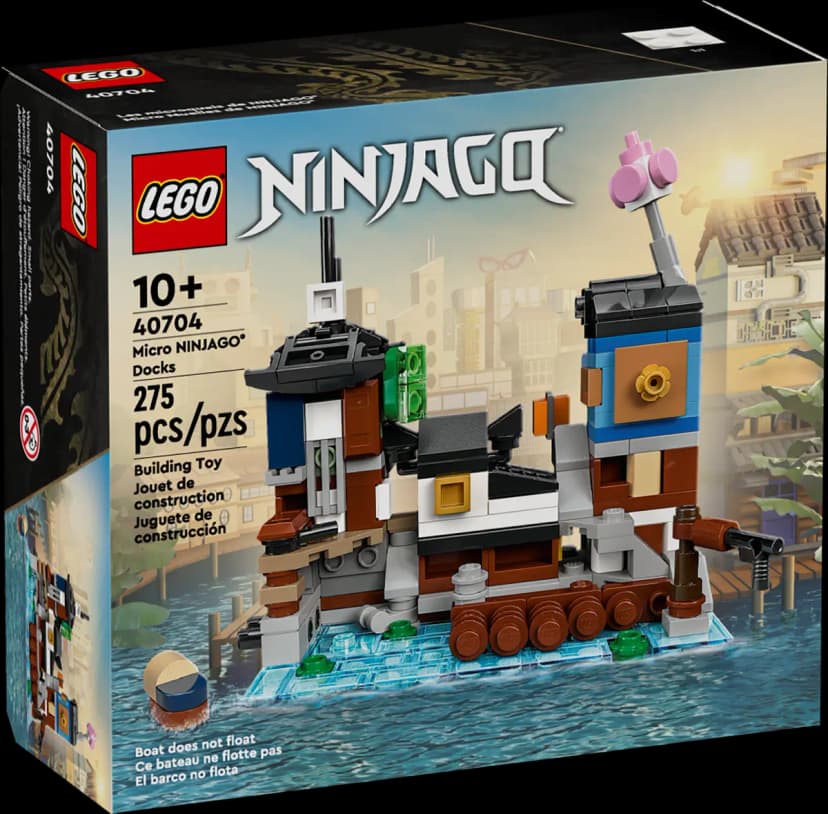 LEGO® NINJAGO 40704 Micro Ninjago City Docks: Come Ottenerlo con il Programma Insiders